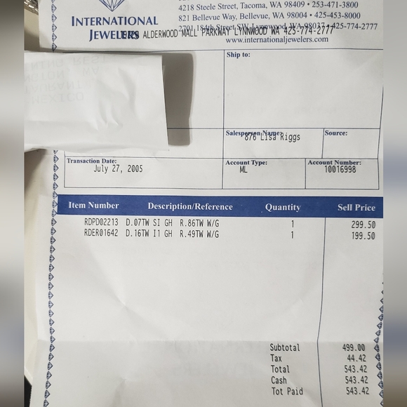 Ruby & Diamond Jewelry Set - Picture 4 of 4